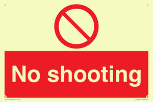 No shooting